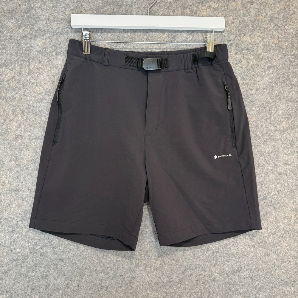 Snow Peak DWR Comfort Shorts Mens Small Water Repellent Hiking Camping Climbing